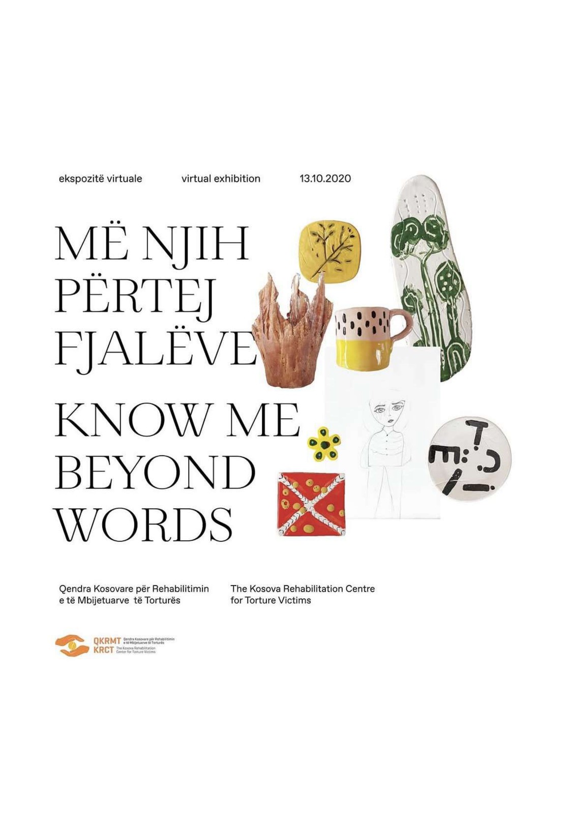 Know Me Beyond Words virtual exhibition poster